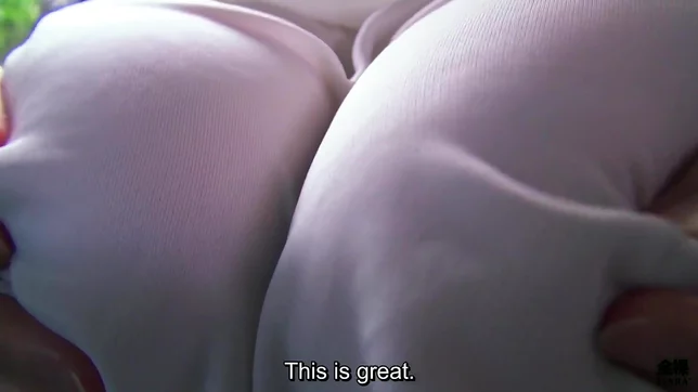 Sweaty Older Japanese Woman with Huge Tits Squirms on My Feet in Wild Foot Worship