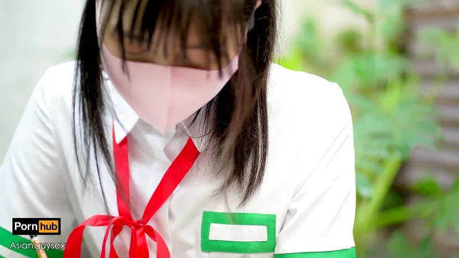 Suzume Bends Over and Takes a Thick Dick with Wild Enthusiasm