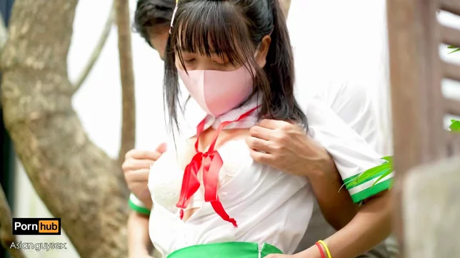 Suzume Bends Over and Takes a Thick Dick with Wild Enthusiasm