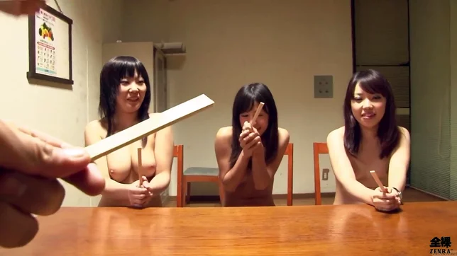 Real Japanese Friends Play Wild Naked Truth or Dare and Take It to the Limit