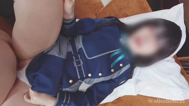 Inoue Takina as Lycoris Recoil Cosplay Hentai Fantasy with Wild Pussy Thrusts