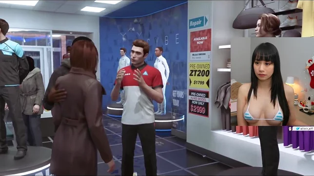 I Watched “Pleasure Model” from Detroit Become Human and Got So Horny I Came Hard