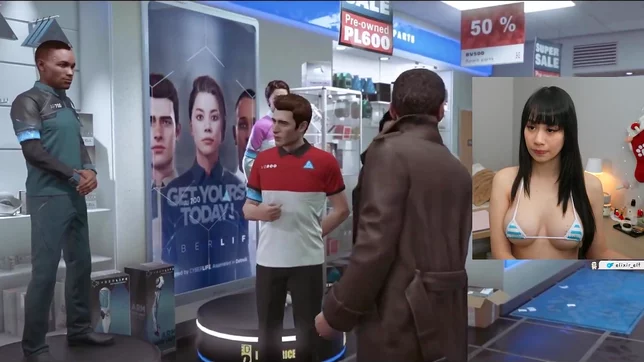 I Watched “Pleasure Model” from Detroit Become Human and Got So Horny I Came Hard