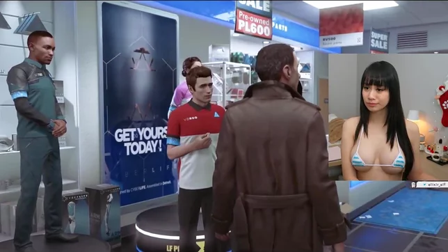 I Watched “Pleasure Model” from Detroit Become Human and Got So Horny I Came Hard