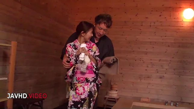 Asian Babe's Sauna Delight – Steamy Lesbian Creampie Encounter