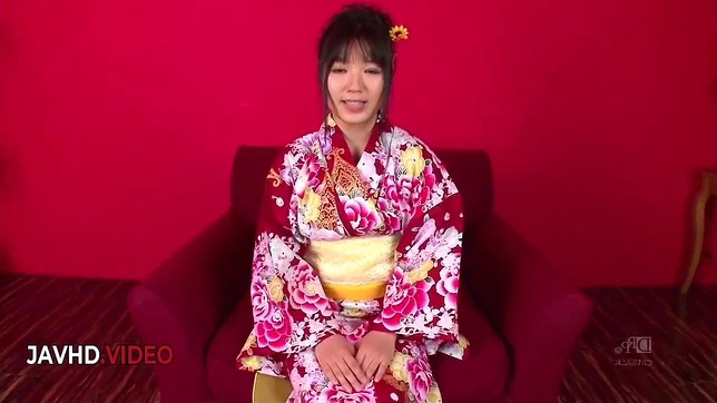 Seductive Asian Babe Blows & Bangs Hard In Silk Kimono – Chiaru's Hot Ride