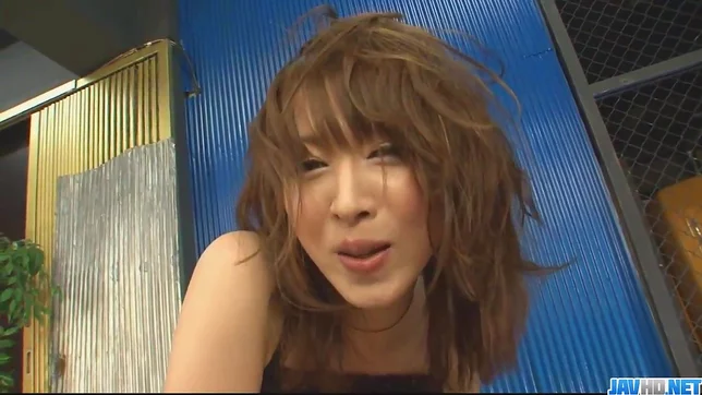 Petite Sayaka Tsuzuki’s Hairy Pussy Played With...