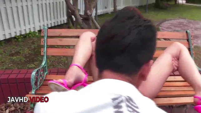 Miu Suzuha's Steamy Outdoor BJ - Mature Asian Pleasure Unleashed