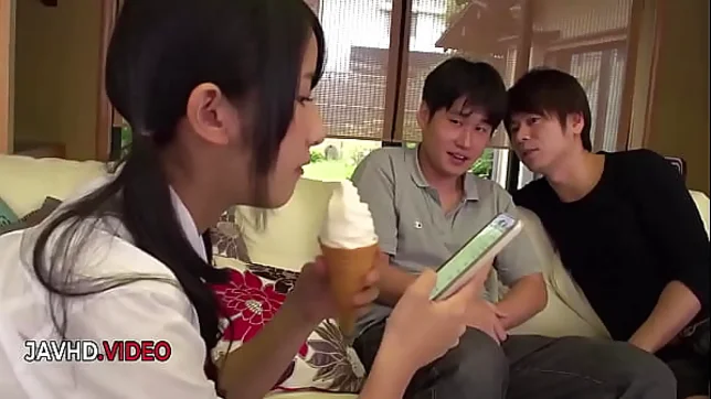 JAV Queen's Wild Blowjob Ends in Massive Creampie Explosion