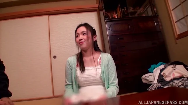 Busty japanese teen Miho Yukino gets nailed by older guy