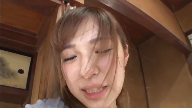 Sugary hottie with bubble ass Kumi Nagano licks cock enjoys stand fucking 6