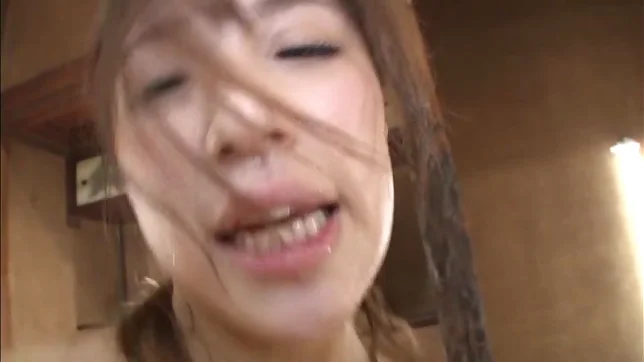 Sugary hottie with bubble ass Kumi Nagano licks cock enjoys stand fucking 7