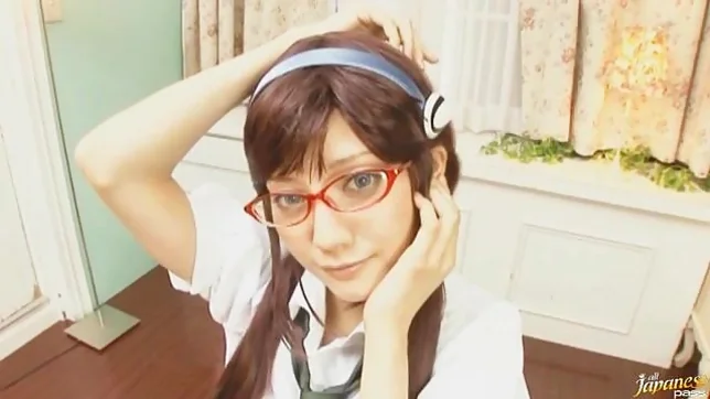 Sana Japanese model enjoys cosplay 4