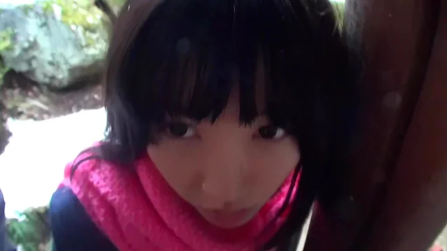 Amateur girl with tiny tits Yuna Kimino sucks and licks cock 6