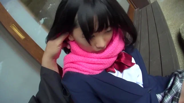 Amateur girl with tiny tits Yuna Kimino sucks and licks cock 6