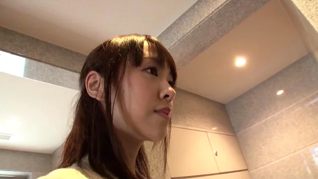 Skinny long-haired chick Shizuku Memori rides cock gets cum on face