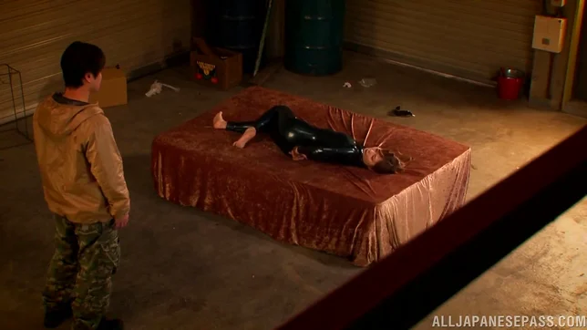 Nude Rina Ishihara goes nasty with a big cock