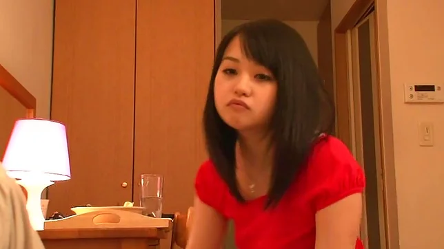 Pussy stimulation with Nozomi Aiuchi and cum in her mouth 2