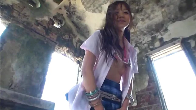 Outdoor stand fucking with Kotomi Asakura