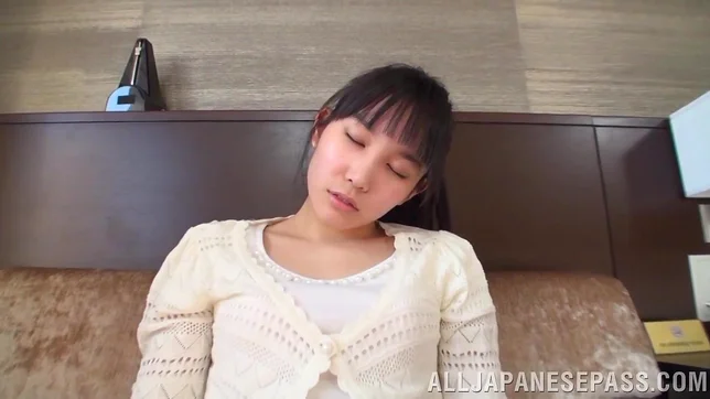 Beautiful Asian teen tennis player with shaved pussy Yui in hot action 8