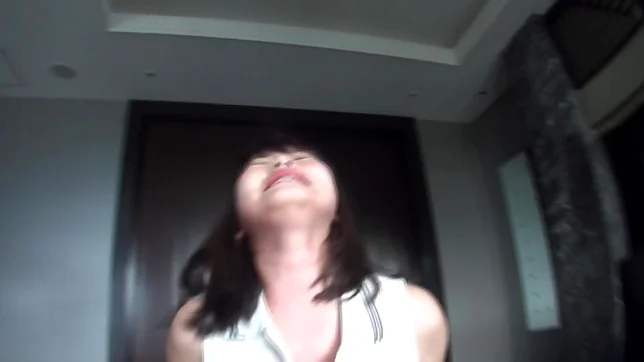 Beautiful Japanese teen Rara Unno gets masturbated in front of a cam 6