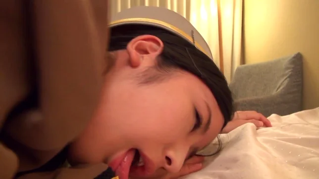 Young amateur girl Suzu Ichinose plays with her shaved pussy 3