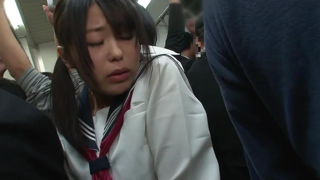 Sexy Asian lesbians Uta Kohaku and Karen Hazuki in public sex show 2