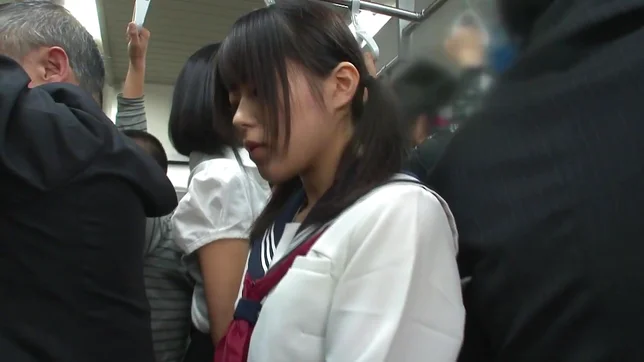 Sexy Asian lesbians Uta Kohaku and Karen Hazuki in public sex show 2