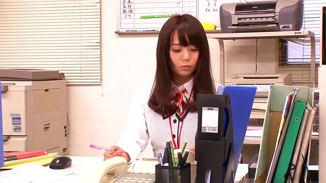 Office yeen Yuria Ayane fucked by her boss in pantyhose 2
