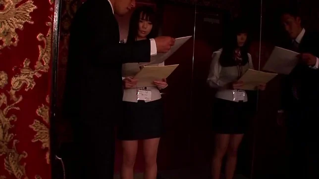 Office yeen Yuria Ayane fucked by her boss in pantyhose 2