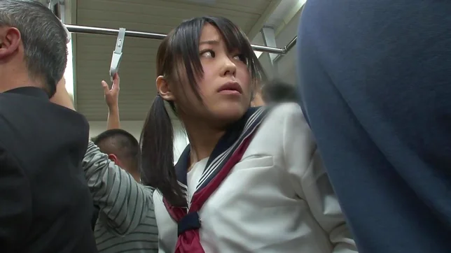 Sexy Asian lesbians Uta Kohaku and Karen Hazuki in public sex show 3