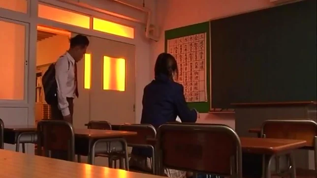Rei Aoi Asian schoolgirl has big tits she likes to show off 3