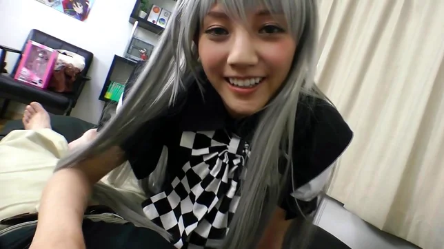 Cosplay porn experience in POV with Rei Mizuna 4