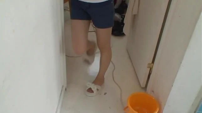 Precious Asian doll Mikuru Hirase gets cum on her sweet face