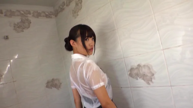 Busty sweetie Sana Haruumi sucks and rides cock on pov video 2