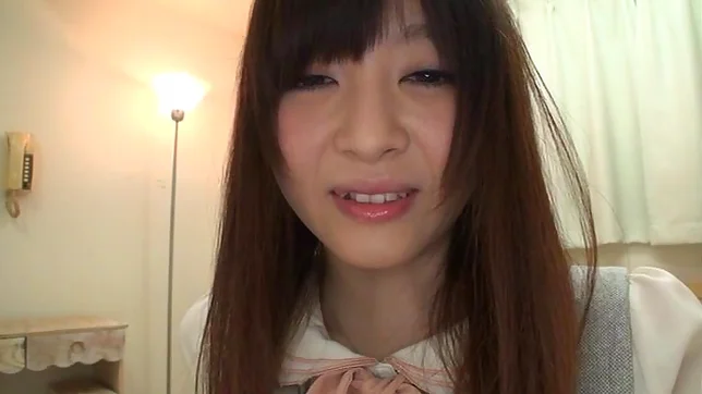 Vanilla Asian teen hottie with nice ass Arisa Shiraishi enjoys hot sex games 4