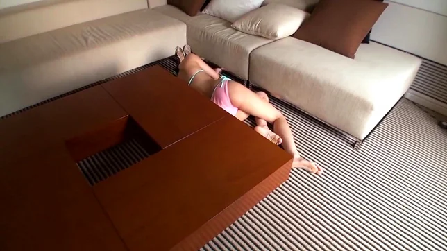 Lusty Japanese brunette Takikawa Kanon pleases pussy with toys 15