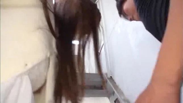 Amateur girl Airi Kijima getting cunt pleasure in car and outdoor