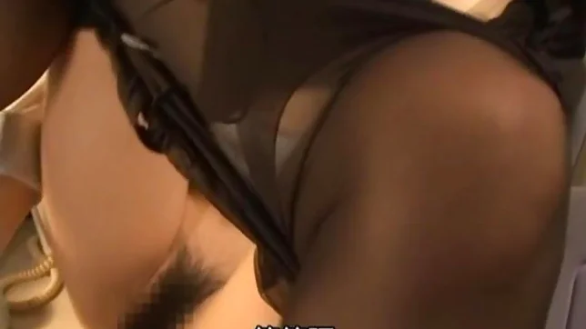 Maki Houjo Japanese teacher plays with a dildo 2