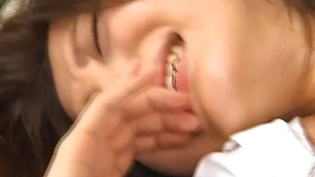 Yuna Takizawa Japanese doll is an amateur office gal