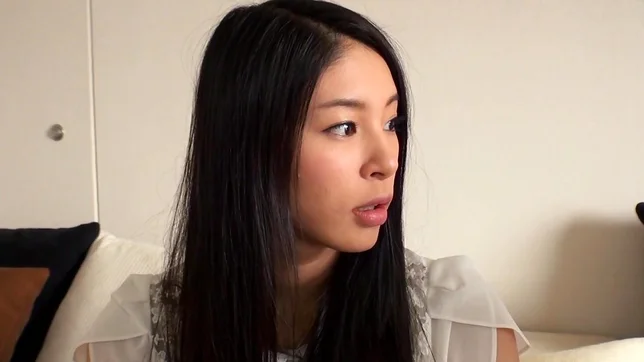 Lusty Japanese brunette Takikawa Kanon pleases pussy with toys 16