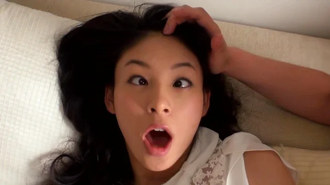 Lusty Japanese brunette Takikawa Kanon pleases pussy with toys 16