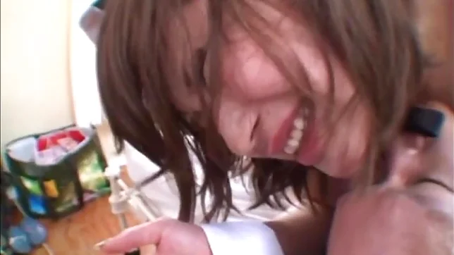 Anno Anjo gets her hairy pussy drilled and loving it