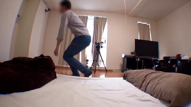 Japanese girl with small tits enjoys hot amateur porn show 2