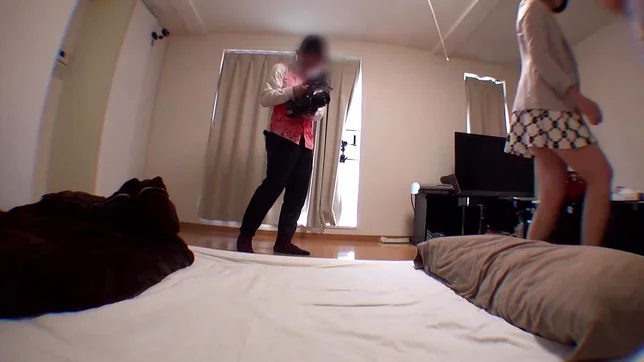 Japanese girl with small tits enjoys hot amateur porn show 2