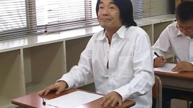 Moe Kimishima Japanese beauty gangbang school sex 5