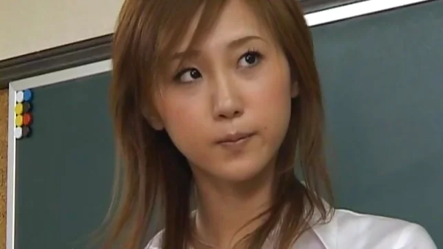 Moe Kimishima Japanese beauty gangbang school sex 5