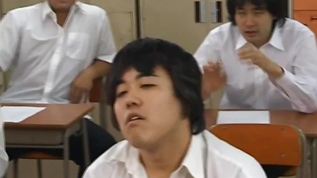 Moe Kimishima Japanese beauty gangbang school sex 5