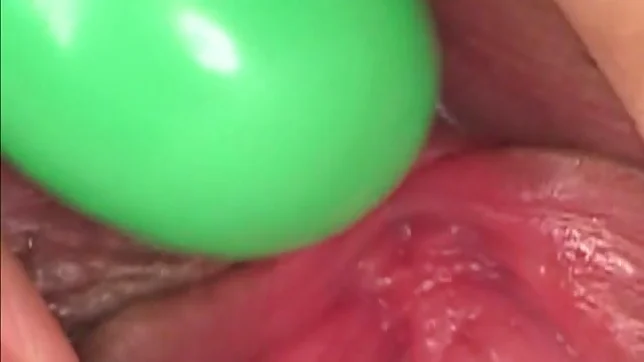 Japanese AV model fondles her pussy