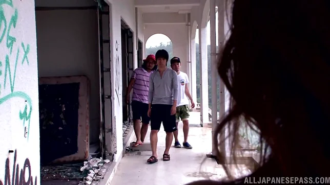 Sultry Erika Kitagawa Gives A Blowjob And Tit Fuck Outdoors